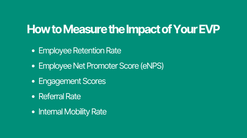 How to Measure the Impact of Your EVP