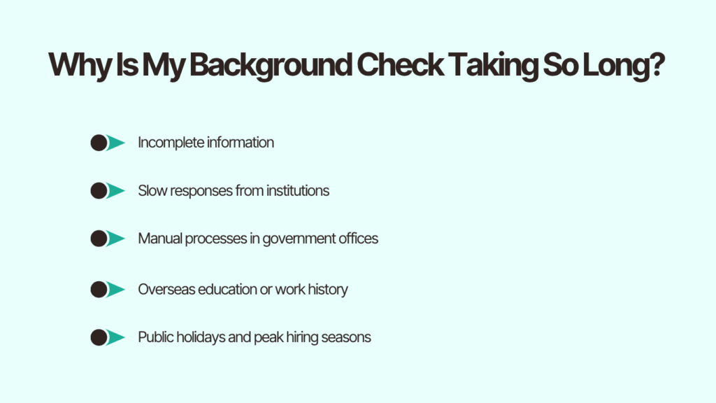 Why Is My Background Check Taking So Long?
